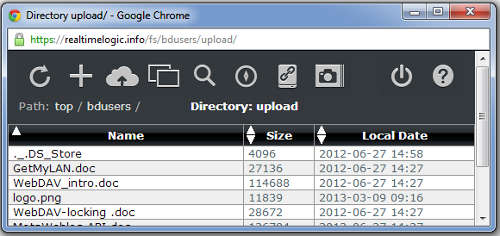 setup external access to a webdav server windows 2012 r2