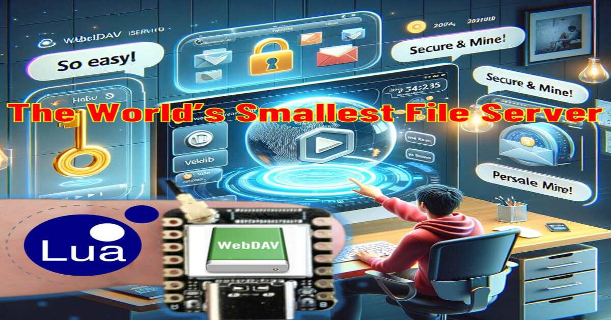 The world's Smallest WebDAV Server