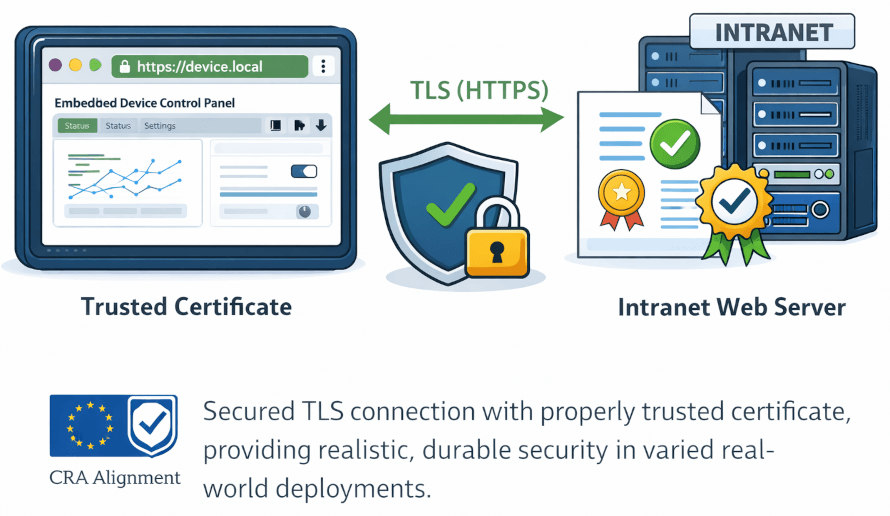 Trusted Embedded Web Server