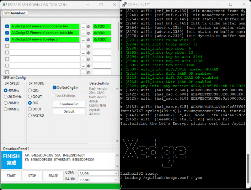 Firmware Upload Tool